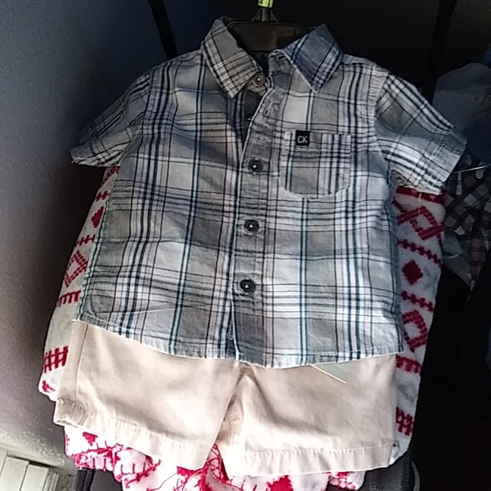 Calvin klein baby boy outfit